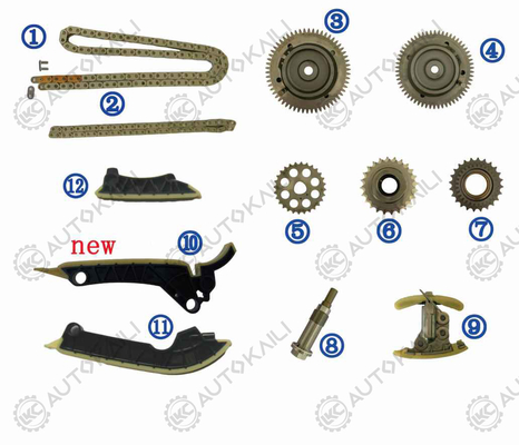 Timing chain kit for BENZ E-CLASS 2.0L OM654 DIESE 10-17 A0019930576 102L