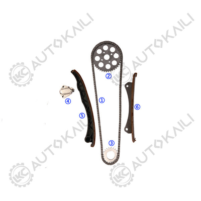 Zeitkette für OPEL/VAUXHALL AGILA Z 13 DT / Z 13 DTJ 1248CC 03.8- ASTRA H / Mk V Z 13 DTH 1248CC 04.1-09.5 ASTRAVAN Mk V (H) 1.3 CDTi Z 13 DTH 05.8- COMBO Mk II (C) (F25) 1.3 CDTI 16V Z 13