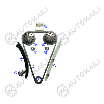Zeitketten für OPEL / VAUXHALL AGILA Z 10 XE 973CC ((00.9-05.8) Z 10 XEP 998CC ((00.2-06.11) Z 12 XE 1199CC (00.9-) Z 12 XEP 1229CC ((04.7-06.11) ASTRA G / Mk IV X 12 XE 1199CC (98.9-00.9) Z 12 XE(00.9