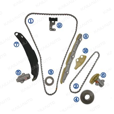 Kunststoff PA66 / PA46 Zeitkette für Santa Fe G4KM/G4KN 2.5T 24-