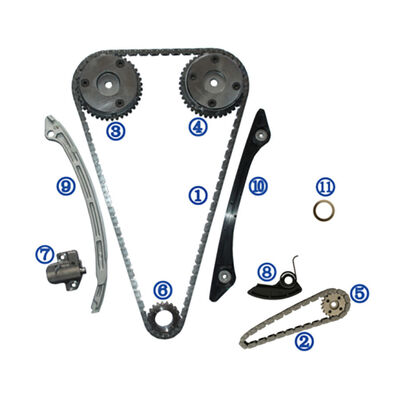 Kunststoff PA66 / PA46 Steuerkettensatz für MAZDA 2.0L IVCT TURBO 2012-2015