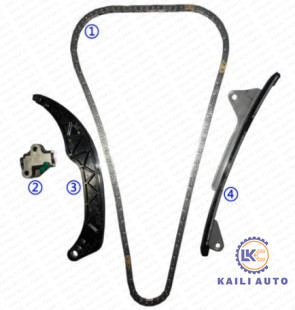 Steuerkette-Ausrüstung 13506-0Y010 128L 13540-47030 2NR 3NR TOYOTA YARIS