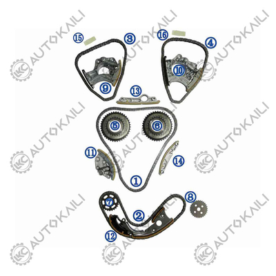 Zeitketten für AUDI/VW A6L 4XL/C7 CLXB 150KW 2.5L 12-16 06E109465BC 108L