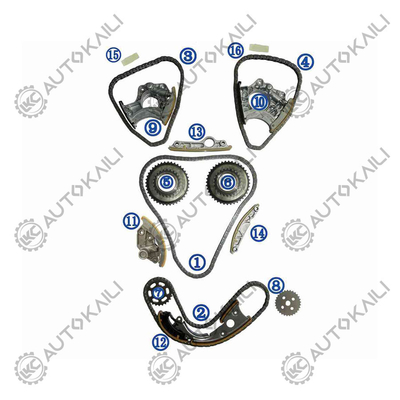 Zeitkette für AUDI/VW CALA/CLXA/CPAA AUDI A6L 4X8/C7 CLXA 140KW 2.5L 10-15 A8L 4H8 CPAA 150KW 06E109465BC 108L