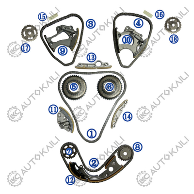 Zeitketten für AUDI VW Touareg CYJA 235KW 3.0TSI 11-16 A4L A6L A7 A5 Q5 S5 SQ5 Q7 A8L