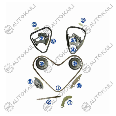 Zeitketten für AUDI Q7 45/55 TFSI CREC 30TFSI 16-19 AUDI A6 Quattro CTDB 3.0TFSI 17-18 AUDI A7 Quattro CREC 3.0TFSI 16- AUDI A8L Quattro CREG CTDA 3.0TFSI 15- AUDI S5 CTDA 3.0TFSI 16