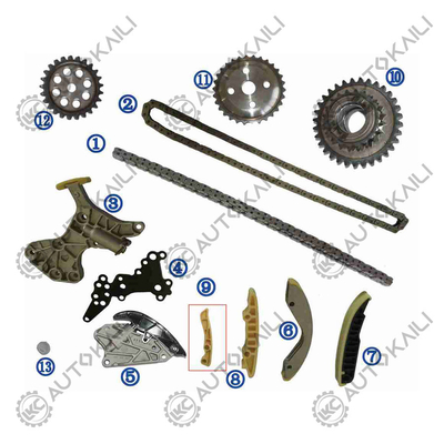 Zeitketten für VW Rabbit 2.5L 08-09 Jetta 2.5L 08-14 Käfer 2.5L 08-14 Golf 2.5L 10-14 Passat 2.5L 12-14 07K109158C 8*94L