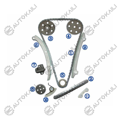 Kunststoff PA66 / PA46 Zeitkette für Ford FOCUS 2.0L 121CID DURATEC DOHC 16V L4 2005-2011