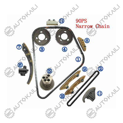 Kunststoff PA66 / PA46 Zeitkette für Mondeo Mk III (B5Y) DI / TDDi / TDCi 2.0 00-03