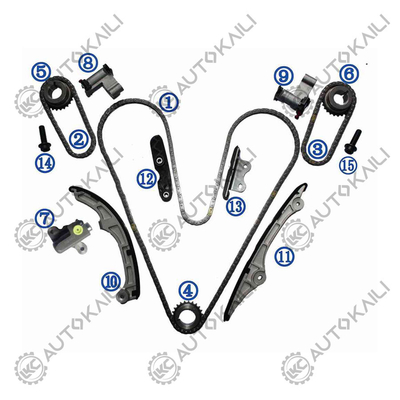 Steuerkettensatz für 3.5-W, C 3496cc VVT V6 N7WGE 2007-10 Edge07-10, Flex ohne Turbo 09-10, Flex Turbo 09, Fusion 07-09, Taurus 09, Taurus X 08-09
