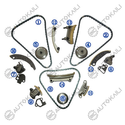Kunststoff PA66 / PA46 Zeitkette für 9-3 YS3F Turbo V6 Benzin B284L / B284R 2.8L 06-09