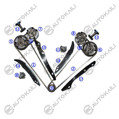 Steuerkettensatz für FORD 302CU. IN. V8 GAS DOHC Benzin Coyote 5.0L 11-13