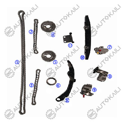 Steuerkettensatz für INFINITI G35 VQ35DE V6 3.5L 03-05