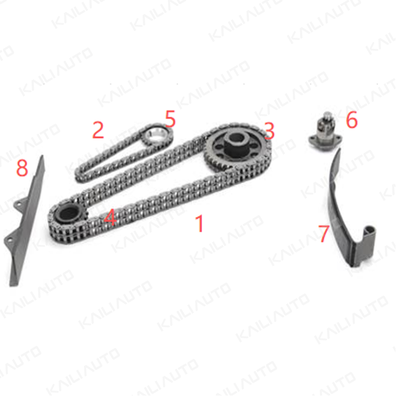 Kunststoff PA66 / PA46 Zeitketten für MAZDA GLC 323 E3 1.3L 77-86