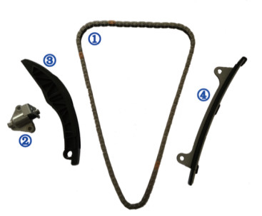 Maschinen-Steuerkette-Ausrüstung 24321-04000 122L 24410-04000 KIAs HYUNDAI G3LA