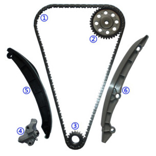 Steuerkettensatz für VW Tiguan / Sharen / Golf 6 CABRIOLET / SCIROCCO / EOS