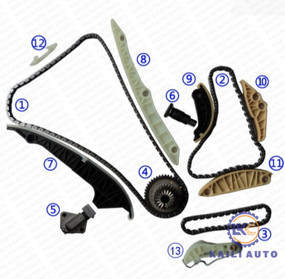 Steuerkette Kit For AUDI A4 A5 A6 Q5 VW Golf Skoda Octavia EA888 06K109158AD 1.8T 2.0TFSI
