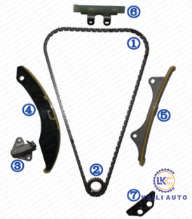 Steuerketteausrüstung für AUSLESE-KIA RIO-SAAL PICANTO HYUNDAI/KIA i10 i10 großartige i20 i20 Maschine G4LA 1.2L 24321-03010 9*160L