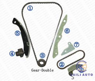 Optimum-Steuerkette-Ersatz 24321-25000 9*180L 24410-25001 KIAs SPORTAGE