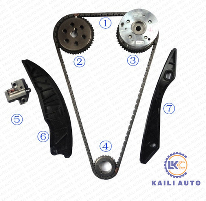 Maschinen-Steuerkette-Ausrüstung I20 I30 IX20 KIA 24321-2B000 9*158L 24410-2B0 HYUNDAIS G4FA