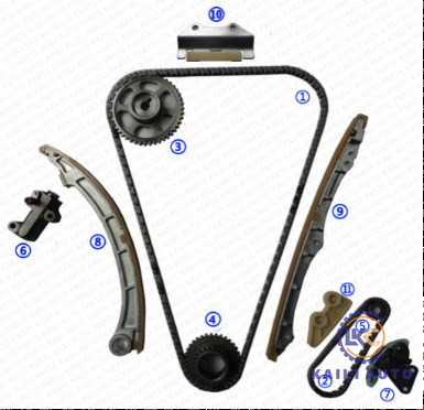 Steuerketteausrüstung für Dampf Honda Accords bürgerliche CR-V Integra Maschine K20A K20A6 K20A3 K20A1 2.0L 14401-PNA-004 ACURAS RSX