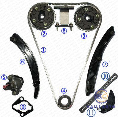 Steuerketteausrüstung für FUNKEN-VOLT Lacross VERANO 12636521 9*178 12636527 GM/CHEVROLET/BUICK/Cadillac MALIBU