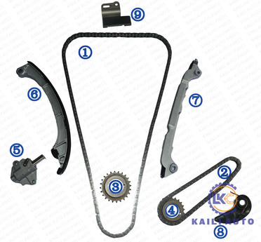 Steuerketteausrüstung für Limousine MAZDAS MAZDA 3 GS I großartiges Reisen3 GAS 2.0L DOHC PE01-12-201 148L SV CX-5 Axela 6 Atenza CX4