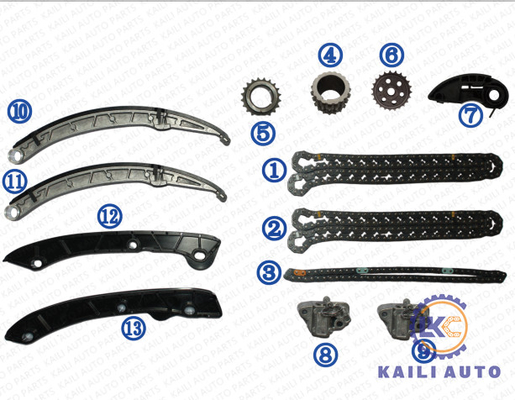 Steuerketteausrüstung für LAND ROVER /JAGUAR LR4 discovey F-FACE XF XE F-TYPE 3.0T V6 Sport HSE Geländewagen GAS LR032048 5*140