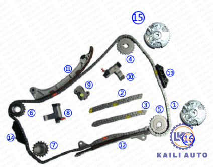 Steuerkette 13506-31010 174L 13550-31010 TOYOTAS 4Runner FJ Kreuzer-VVT