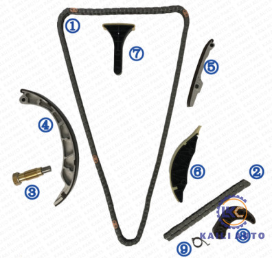 D20DT-Maschine, die Zeit Kit SsangYong Motors 6649970194 festsetzt