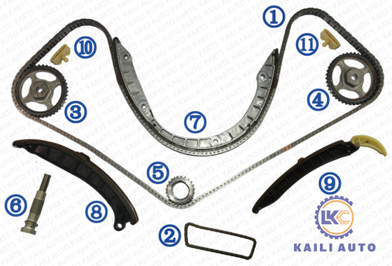 Steuerketteausrüstung für Hecktürmodell Cayennepfeffer PORSCHES Panamera 955 94810516910 2*266L 94810518011