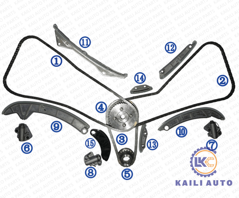 Subaru-Vermächtnis-Hinterland-Steuerkette-Ausrüstung 3.6L EZ36D 13143AA081 154L 13142AA080