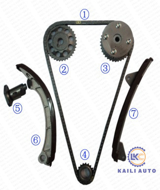 Steuerkette-Kit Withs VVT Toyota Celica Corolla Maschine T22 ZZT23 E12U 1.8L 13506-22030 130L